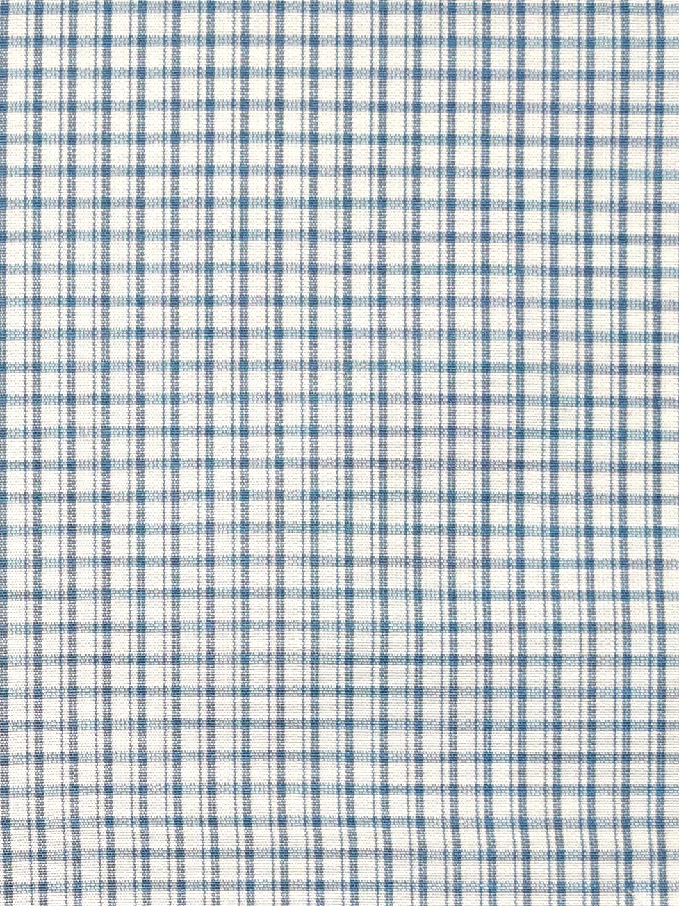 SCALAMANDRE  ASTOR CHECK FABRIC INDIGO   - SC 000226983