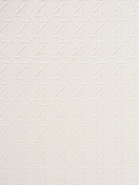 SCALAMANDRE  CANESTRO MATELASSE FABRIC IVORY   - SC 000227008