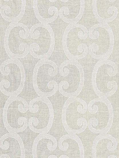 SCALAMANDRE  ORNAMENTO SHEER FABRIC CHAMPAGNE   - SC 000227040 NEW SKU # SC270400002