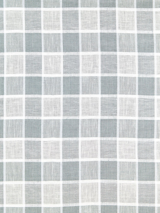 SCALAMANDRE  WAINSCOTT CHECK SHEER FABRIC HAZE   - SC 000227043