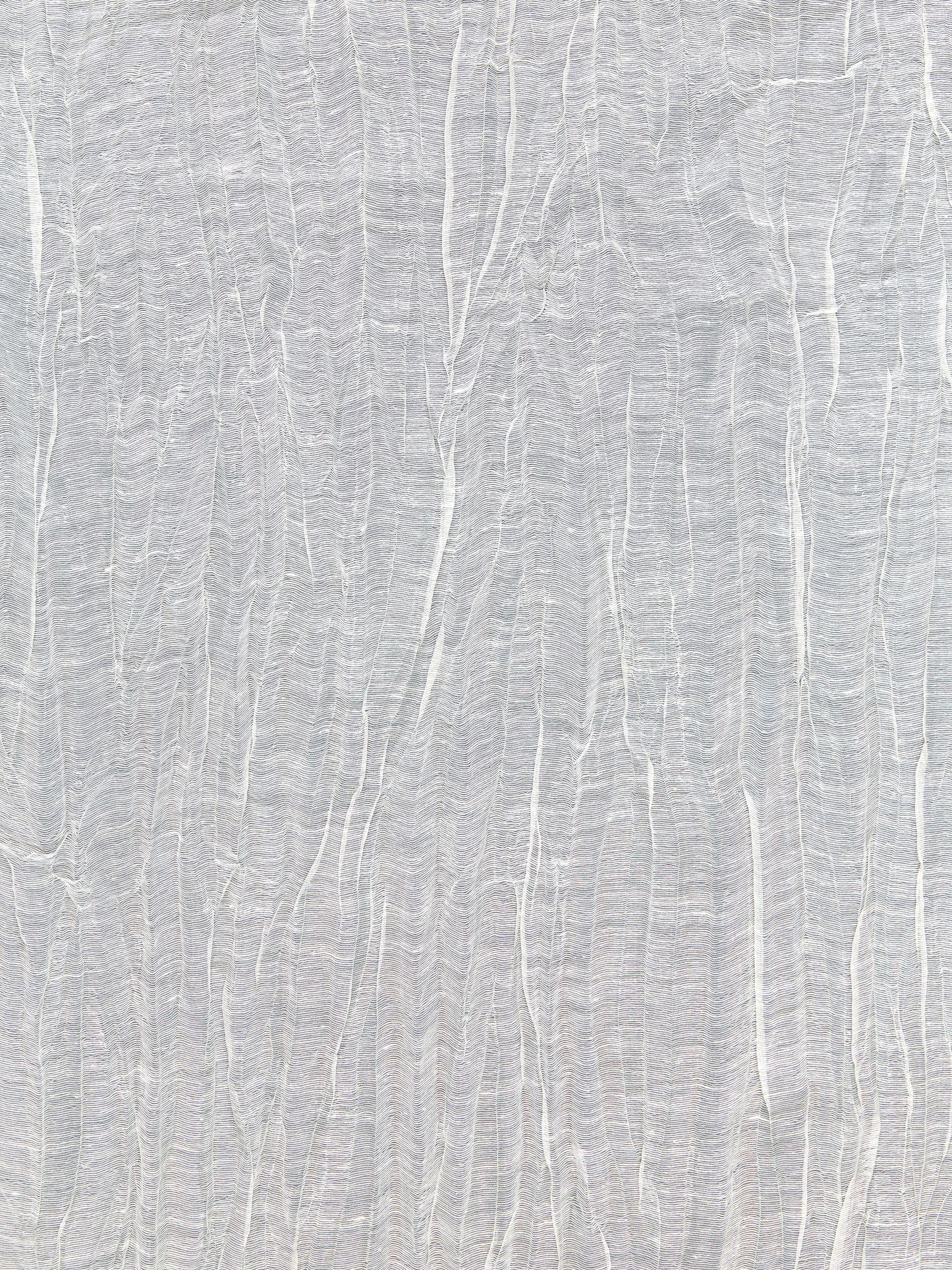 SCALAMANDRE  PLEATED LINEN SHEER FABRIC IVORY   - SC 000227052