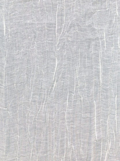 SCALAMANDRE  PLEATED LINEN SHEER FABRIC IVORY   - SC 000227052 NEW SKU # SC270520002