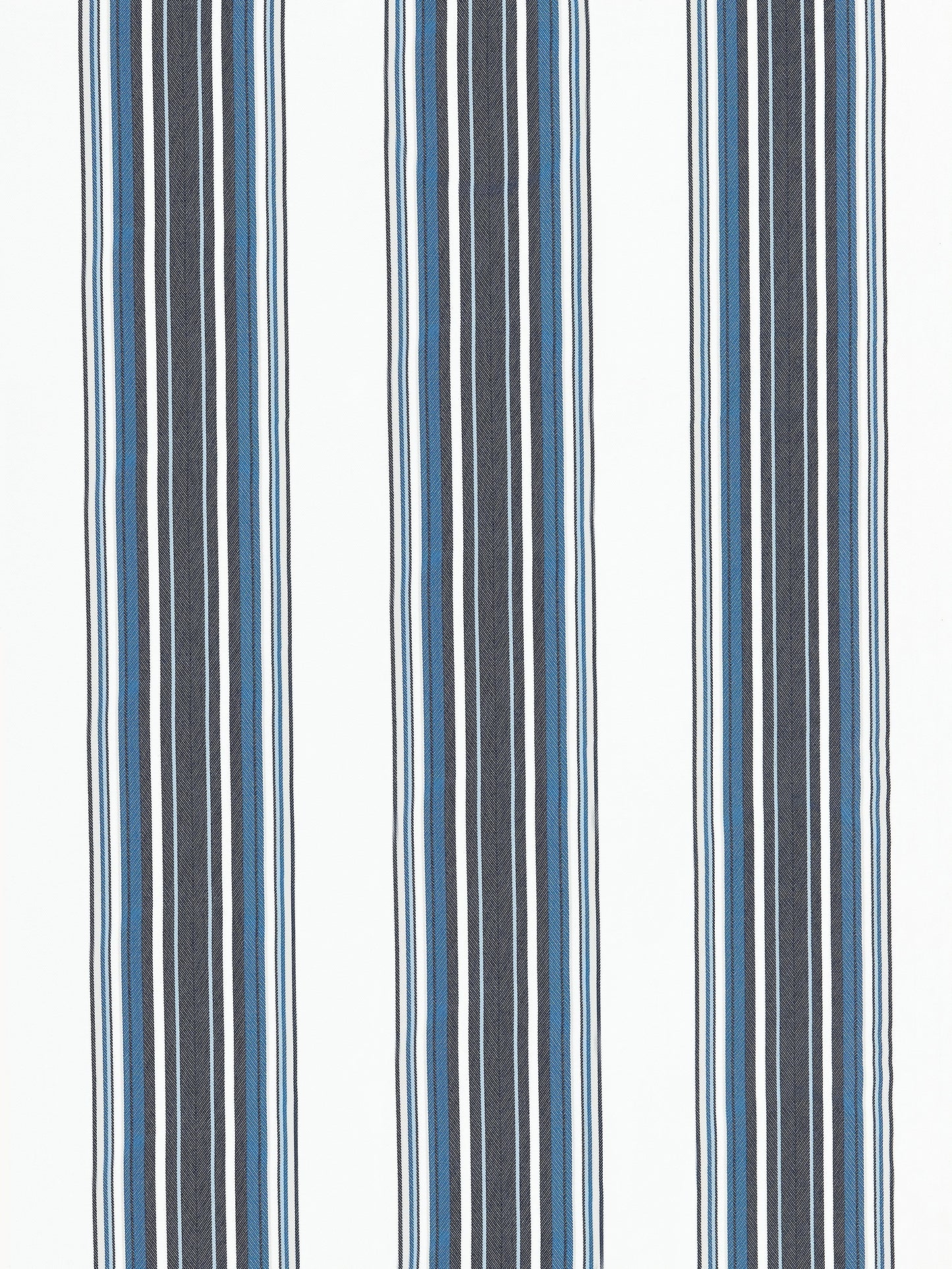 SCALAMANDRE OUTLET  FABRIC CABANA STRIPE  FABRIC INDIGO   - SC 000227063