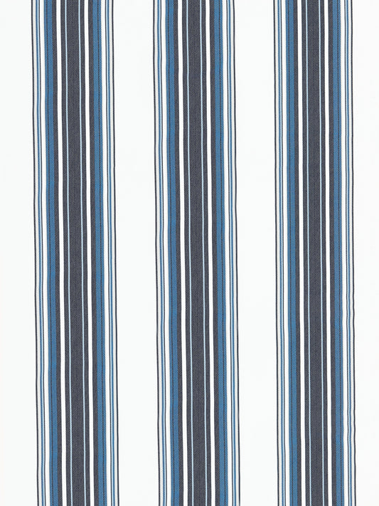 SCALAMANDRE OUTLET  FABRIC CABANA STRIPE  FABRIC INDIGO   - SC 000227063