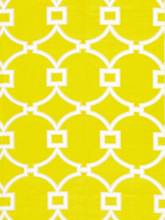 SCALAMANDRE  CIRCLE FRET FABRIC FORSYTHIA   - SC 000227072