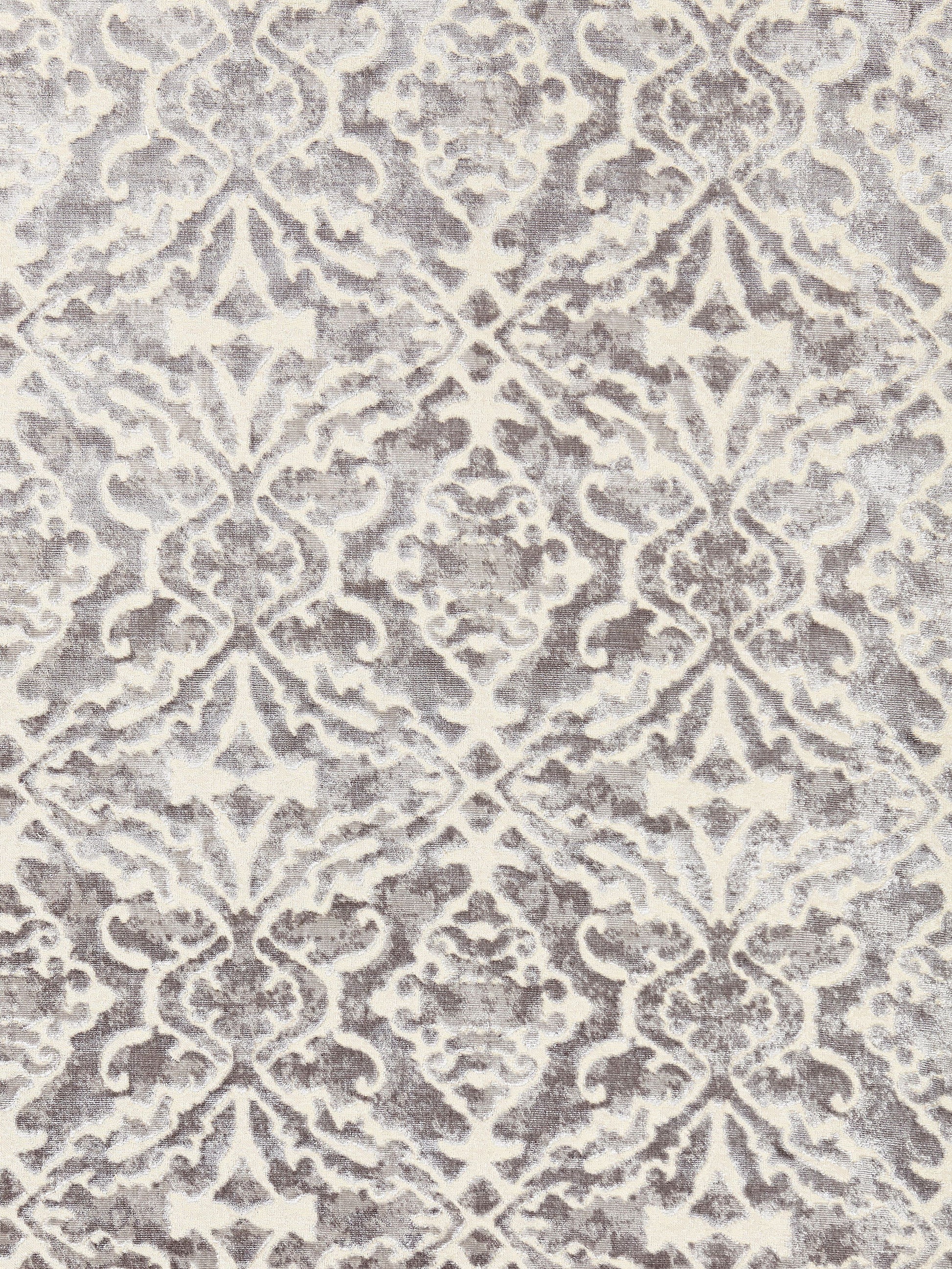 SCALAMANDRE  PALAZZO VELVET FABRIC NICKEL   - SC 000227084