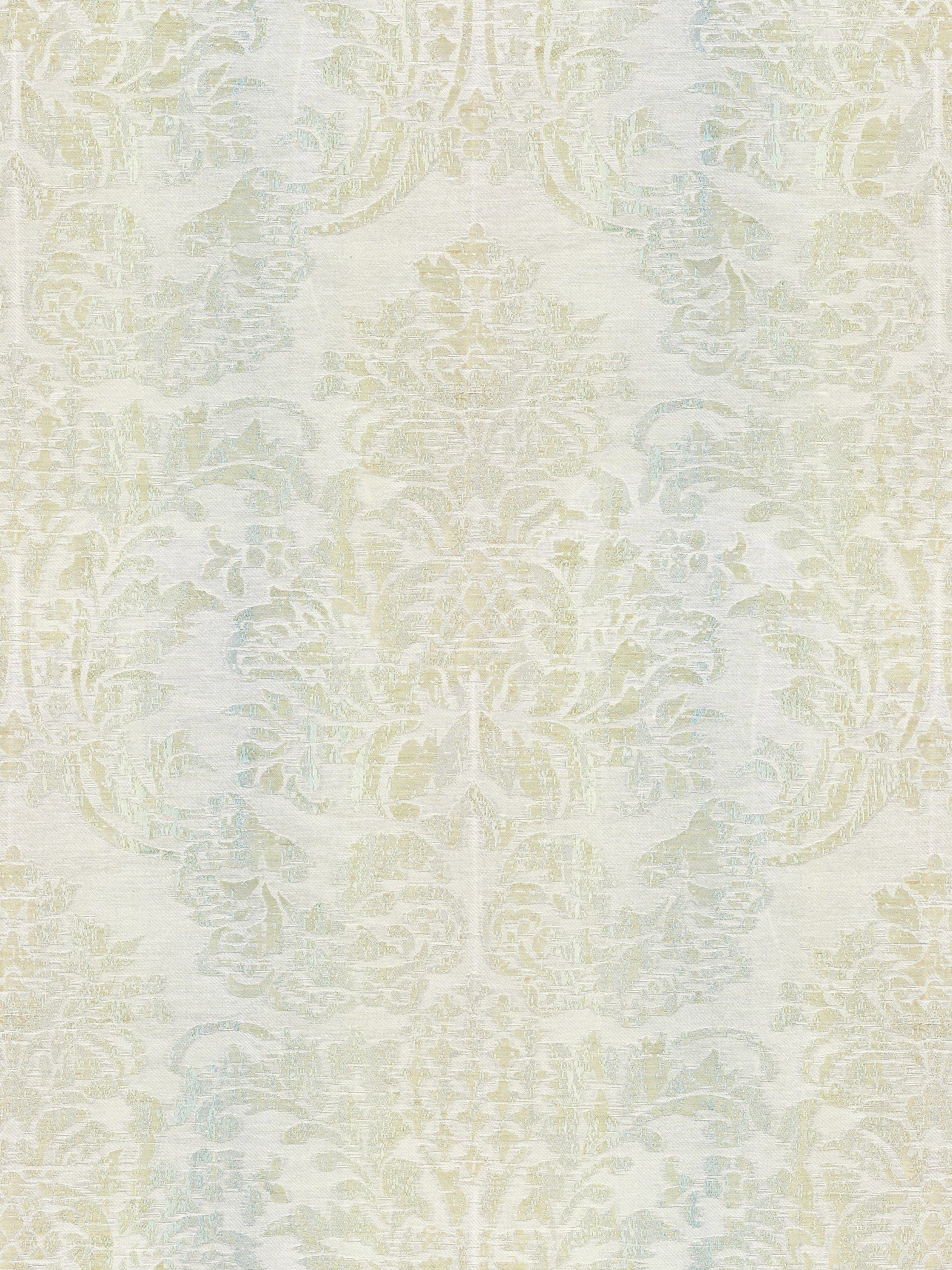 SCALAMANDRE  SORRENTO LINEN DAMASK FABRIC MINERAL   - SC 000227093