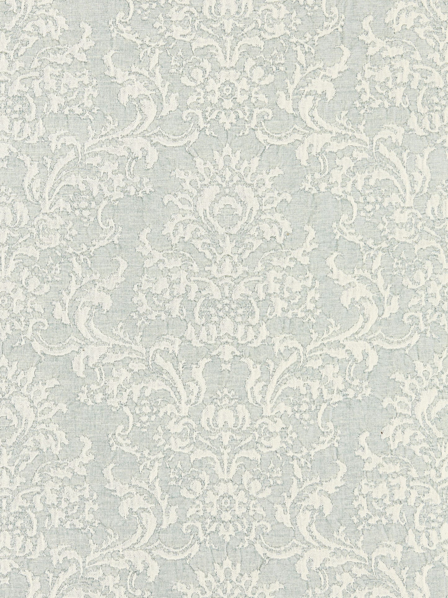 SCALAMANDRE  SAN LUCA DAMASK FABRIC RAIN   - SC 000227094