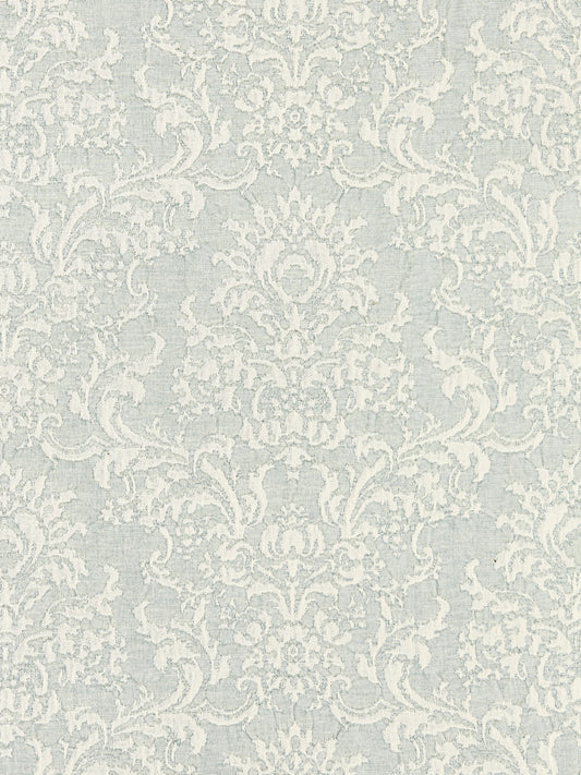 SCALAMANDRE  SAN LUCA DAMASK FABRIC RAIN   - SC 000227094