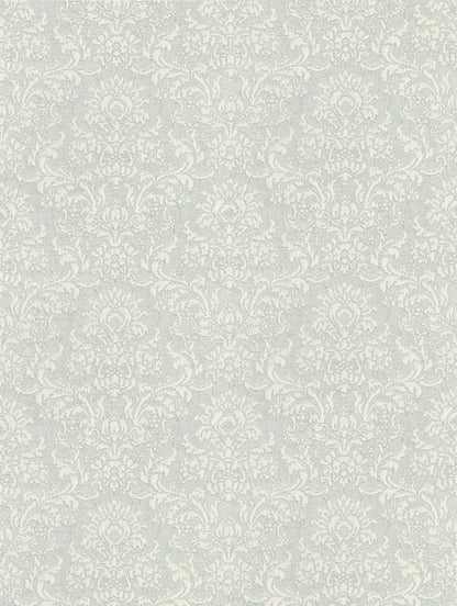 SCALAMANDRE  SAN LUCA DAMASK FABRIC RAIN   - SC 000227094 NEW SKU # SC270940002