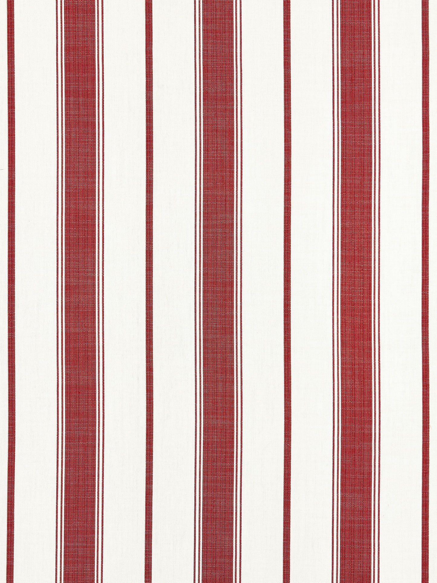 SCALAMANDRE  SCONSET STRIPE FABRIC CURRANT   - SC 000227110