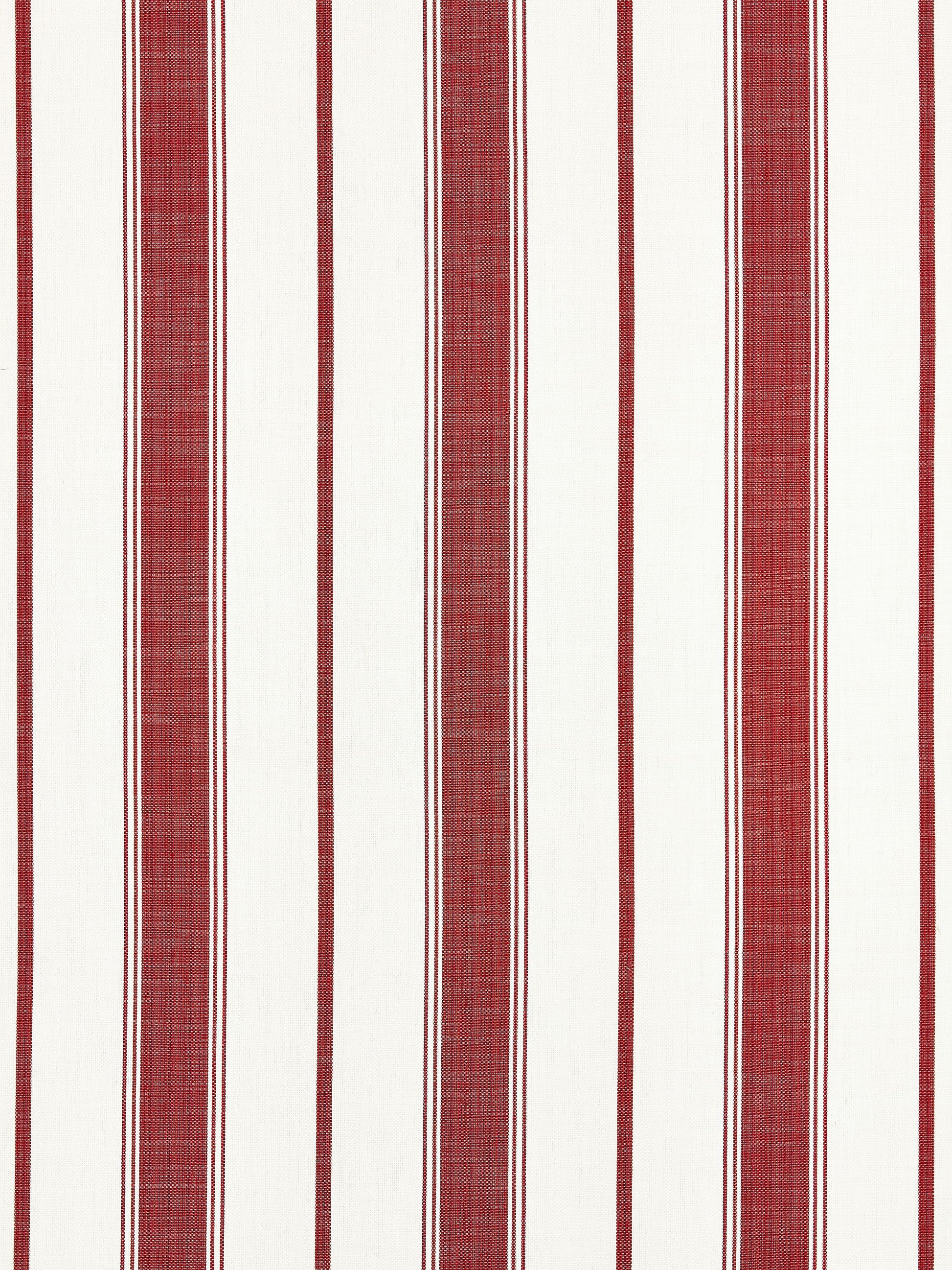 SCALAMANDRE  SCONSET STRIPE FABRIC CURRANT   - SC 000227110