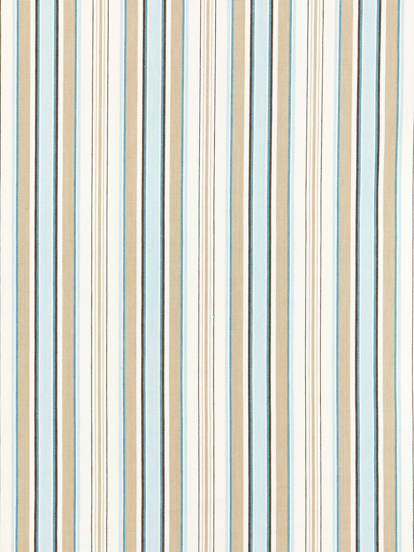 SCALAMANDRE OUTLET  FABRIC ANDOVER COTTON STRIPE  FABRIC CAPRI   - SC 000227113