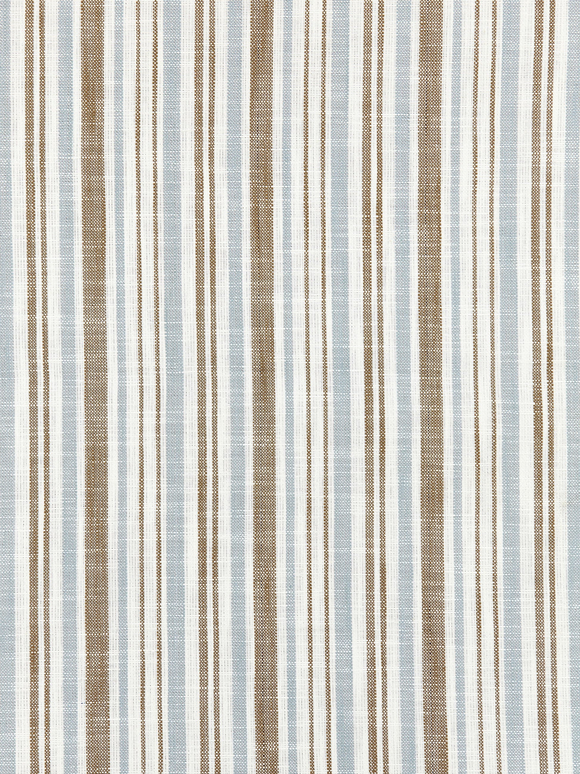 SCALAMANDRE  PEMBROKE STRIPE FABRIC BLUESTONE   - SC 000227116