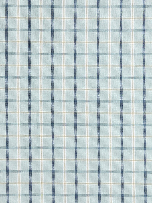 SCALAMANDRE  BRISTOL PLAID FABRIC MINERAL   - SC 000227121