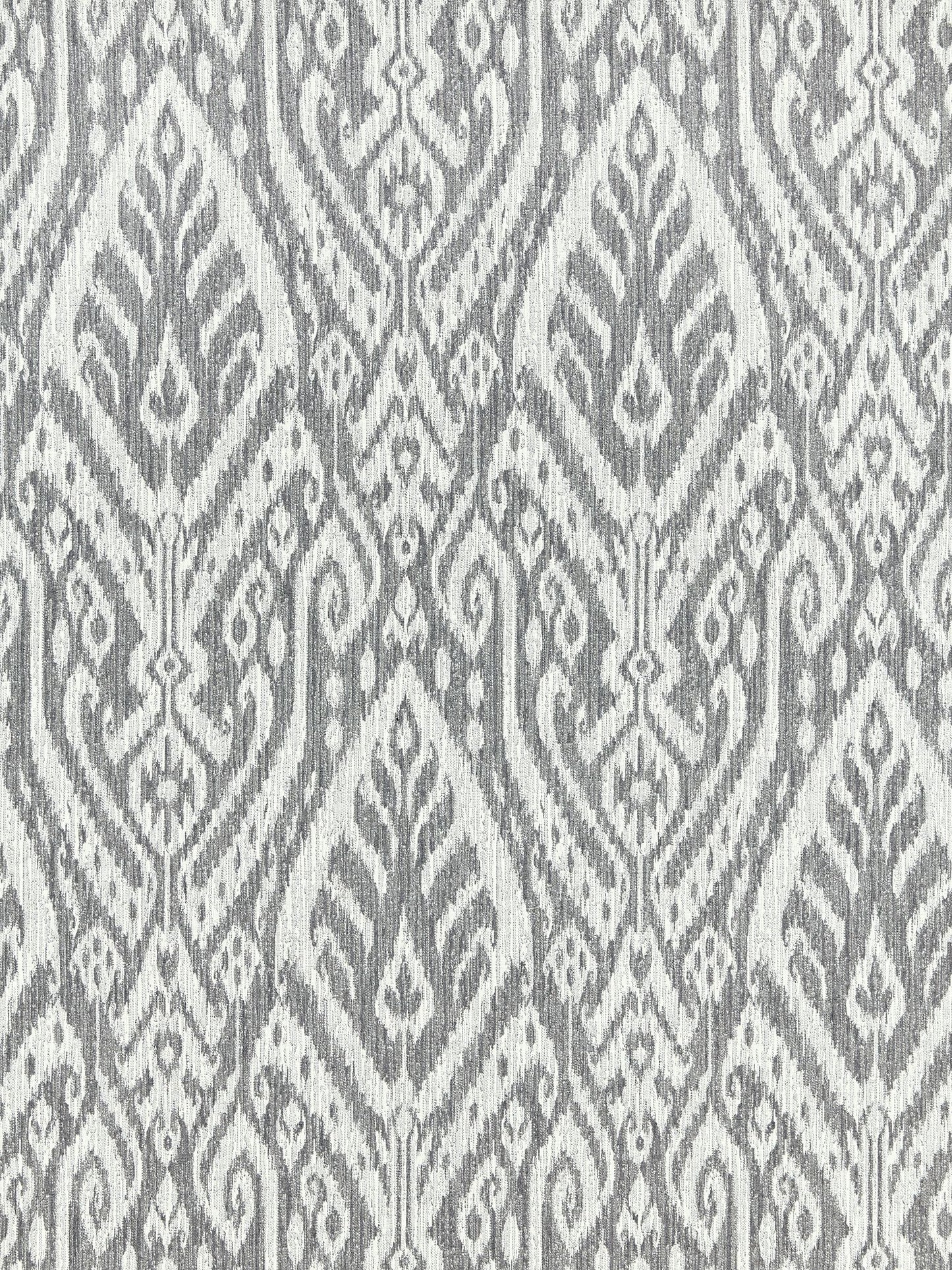 SCALAMANDRE  BORNEO IKAT FABRIC SMOKE   - SC 000227196