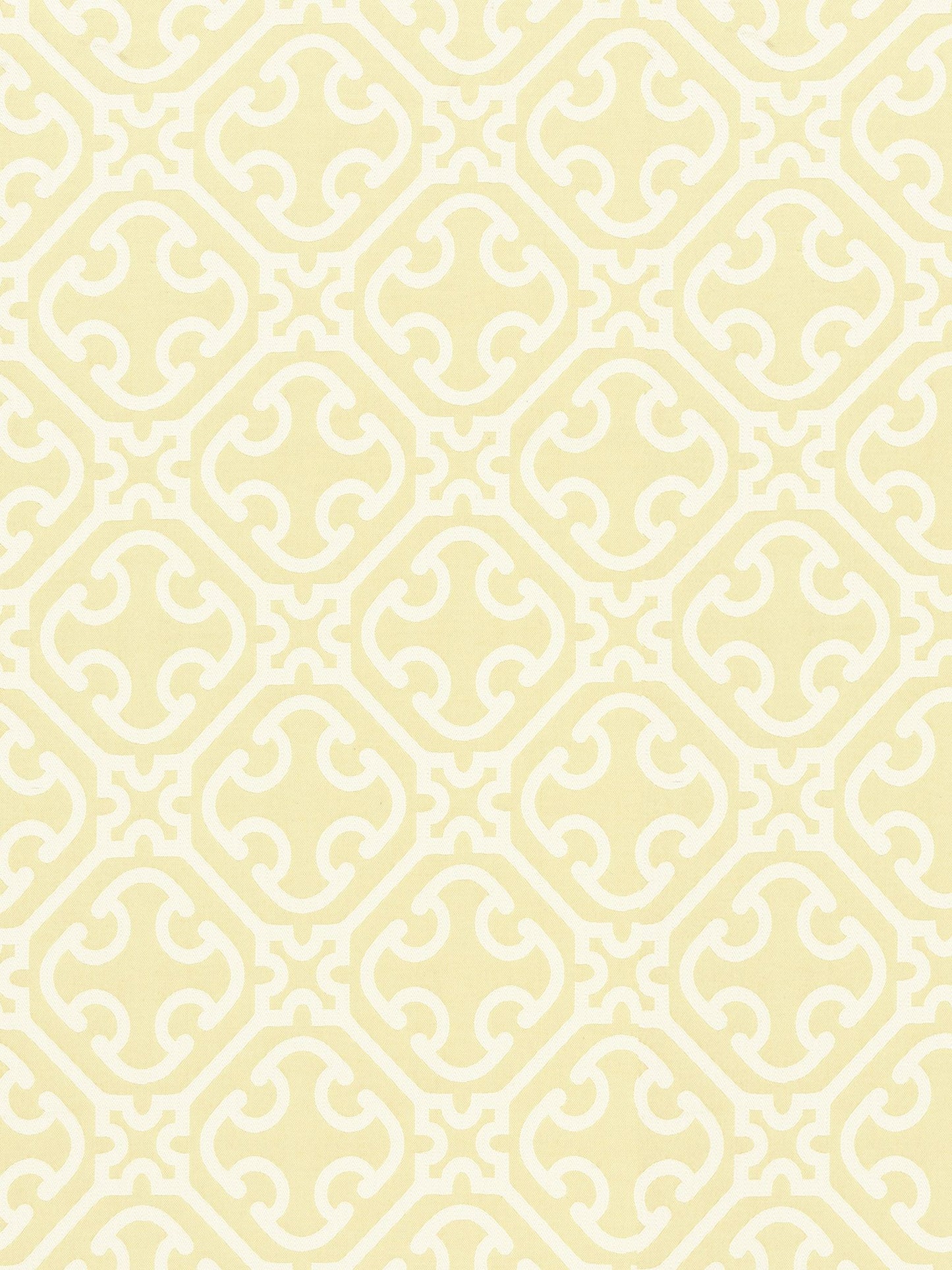 SCALAMANDRE  AILIN LATTICE WEAVE FABRIC CANARY   - SC 000227214