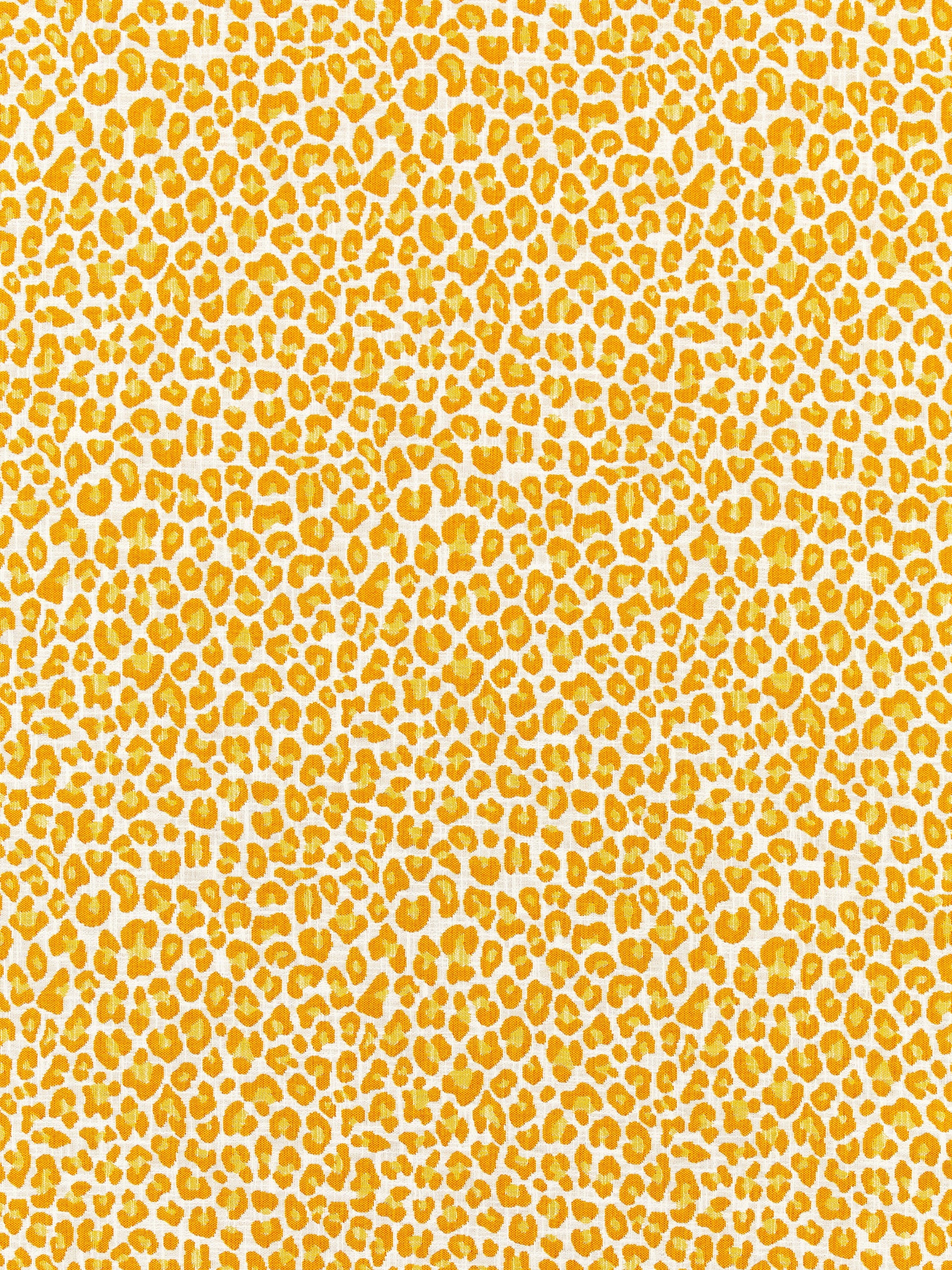 SCALAMANDRE  BACKYARD BENGAL FABRIC TANGERINE   - SC 000227316