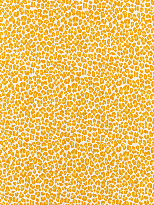 SCALAMANDRE  BACKYARD BENGAL FABRIC TANGERINE   - SC 000227316