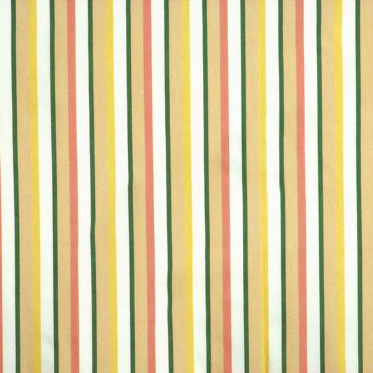 SCALAMANDRE OUTLET  FABRIC TESS STRIPE  FABRIC TAN MULTI   - SC 000236327 NEW SKU # SC363270002