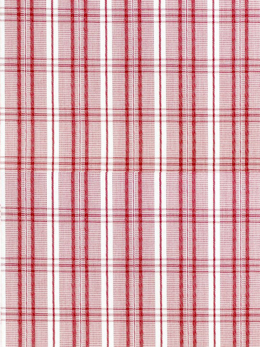 SCALAMANDRE OUTLET  FABRIC CHECK PLEASE  FABRIC CORAL   - SC 000236364 NEW SKU # SC363640002