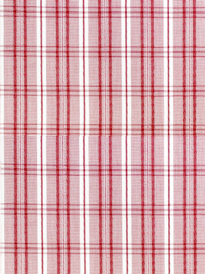 SCALAMANDRE OUTLET  FABRIC CHECK PLEASE  FABRIC CORAL   - SC 000236364