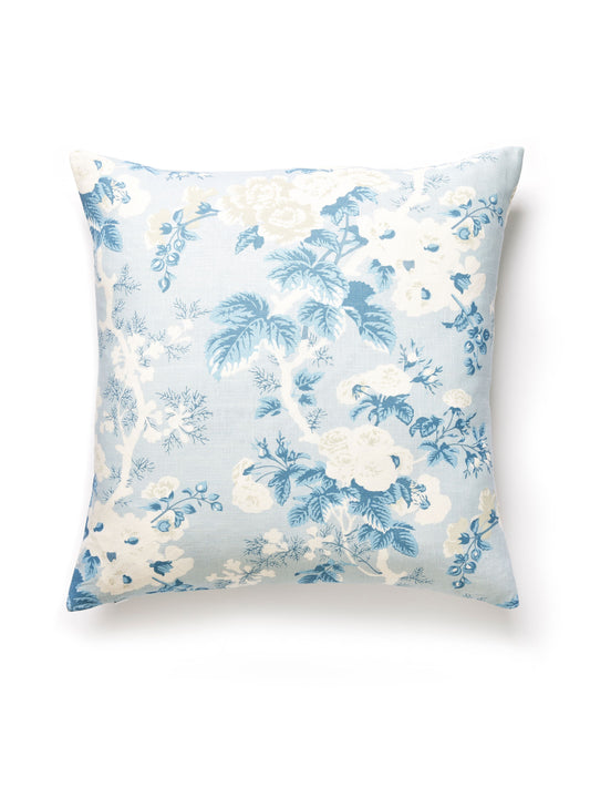 SCALAMANDRE PILLOWS   BOTANICAL / FOLIAGE 
FLORAL SQUARE    - SC 0002ASCLPILL