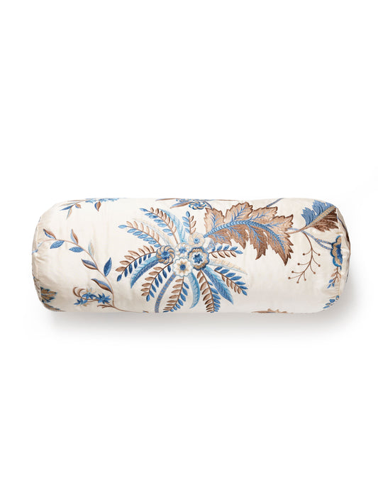 SCALAMANDRE PILLOWS   BOTANICAL / FOLIAGE 
FLORAL 
JACOBEAN / TREE OF LIFE BOLSTER    - SC 0002BADK27325