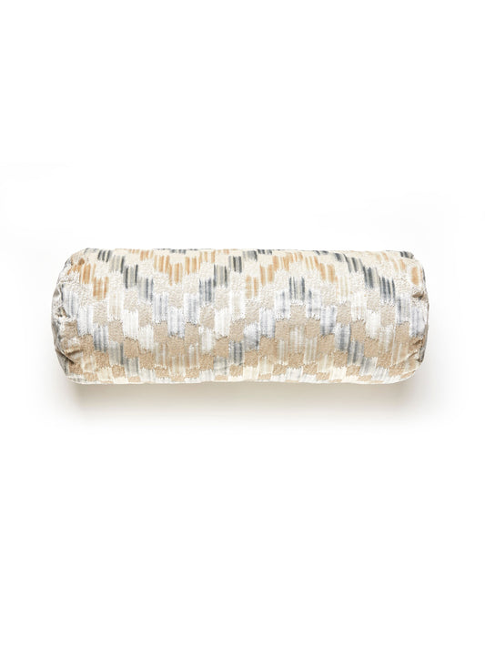 SCALAMANDRE PILLOWS   CHEVRON / HERRINGBONE BOLSTER    - SC 0002BANKAPILL