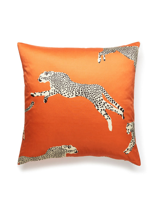 SCALAMANDRE PILLOWS   BIRD / ANIMAL SQUARE    - SC 0002CHEETPILL NEW SKU # SCCHEETPILL0002