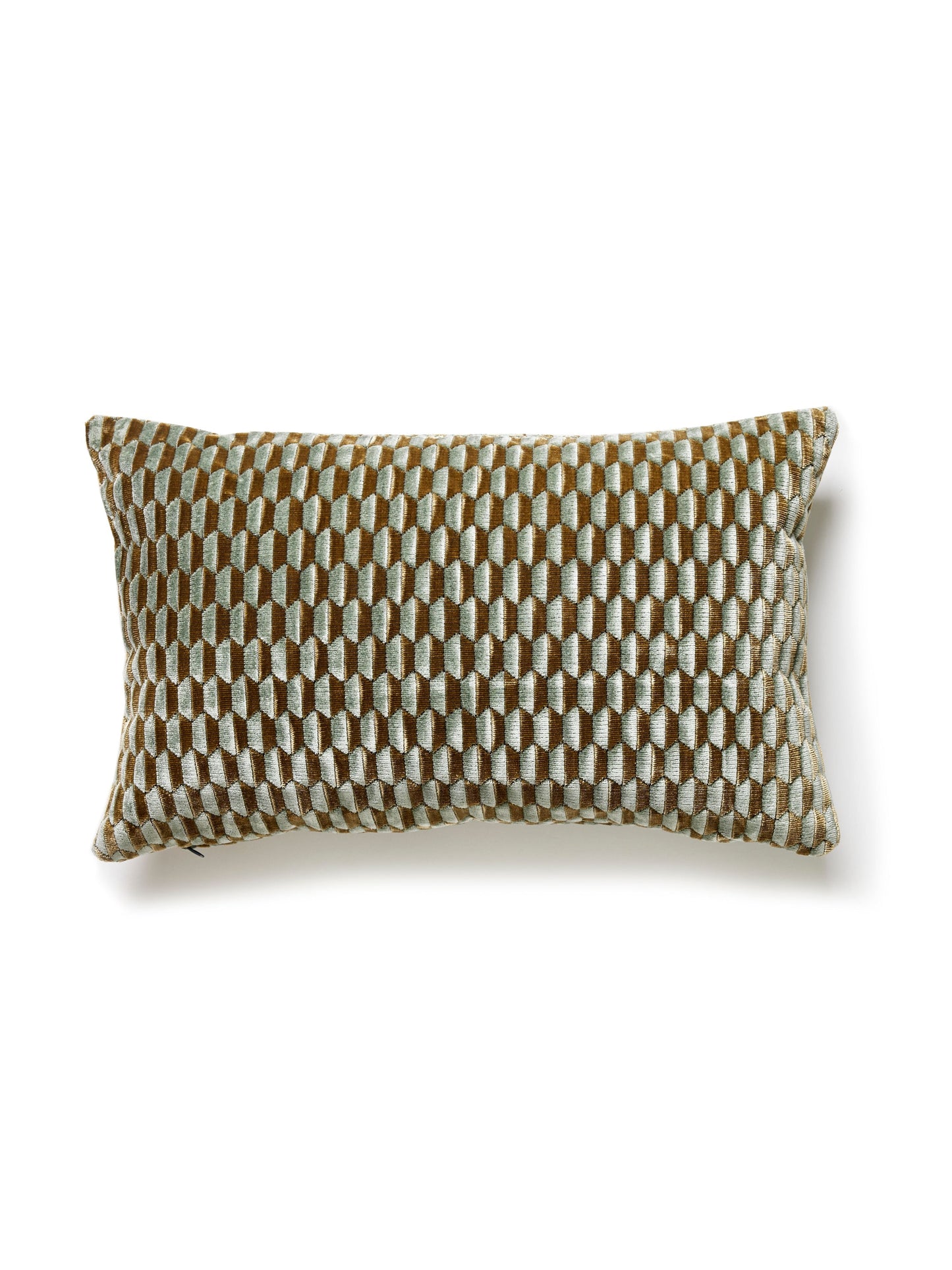 SCALAMANDRE PILLOWS   GEOMETRIC LUMBAR    - SC 0002LALLEPILL NEW SKU # SCLALLEPILL0002