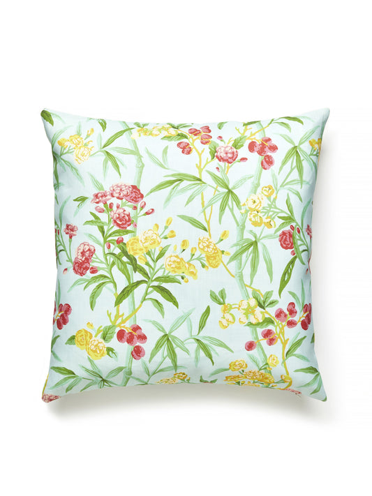 SCALAMANDRE PILLOWS   BOTANICAL / FOLIAGE 
FLORAL SQUARE    - SC 0002LANAIPILL