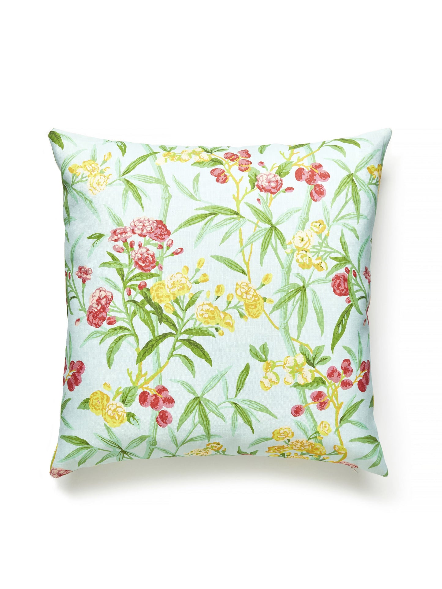SCALAMANDRE PILLOWS   BOTANICAL / FOLIAGE 
FLORAL SQUARE    - SC 0002LANAIPILL NEW SKU # SCLANAIPILL0002