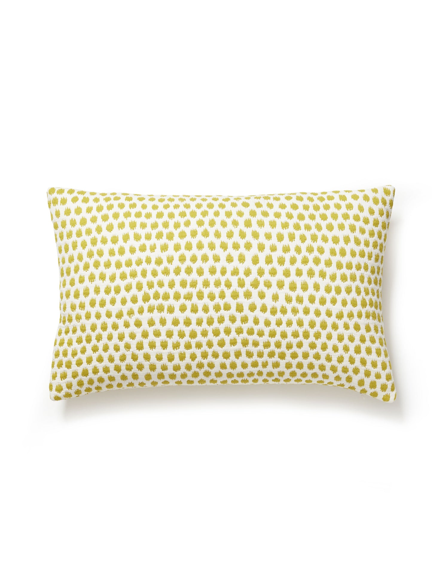 SCALAMANDRE PILLOWS   DOTS / CIRCLES 
IKAT 
SMALL SCALE LUMBAR    - SC 0002LBDK27182