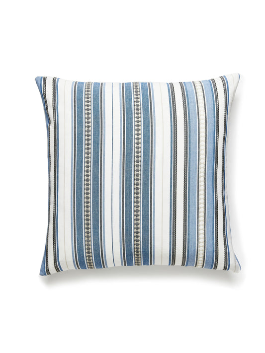 SCALAMANDRE PILLOWS   STRIPE SQUARE    - SC 0002NILEPILL NEW SKU # SCNILEPILL0002