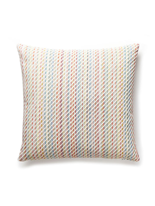 SCALAMANDRE PILLOWS   STRIE 
STRIPE SQUARE    - SC 0002PRISMPILL