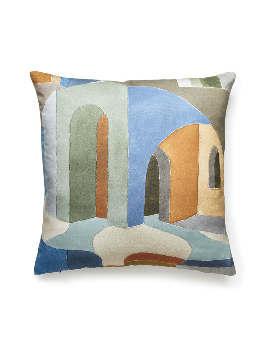 SCALAMANDRE PILLOWS   ABSTRACT 
GRAPHIC 
SCENIC SQUARE    - SC 0002RIADPILL