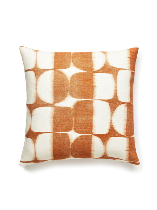 SCALAMANDRE PILLOWS   DOTS / CIRCLES 
GEOMETRIC 
STRIPE SQUARE    - SC 0002RIFTPILL NEW SKU # SCRIFTPILL0002