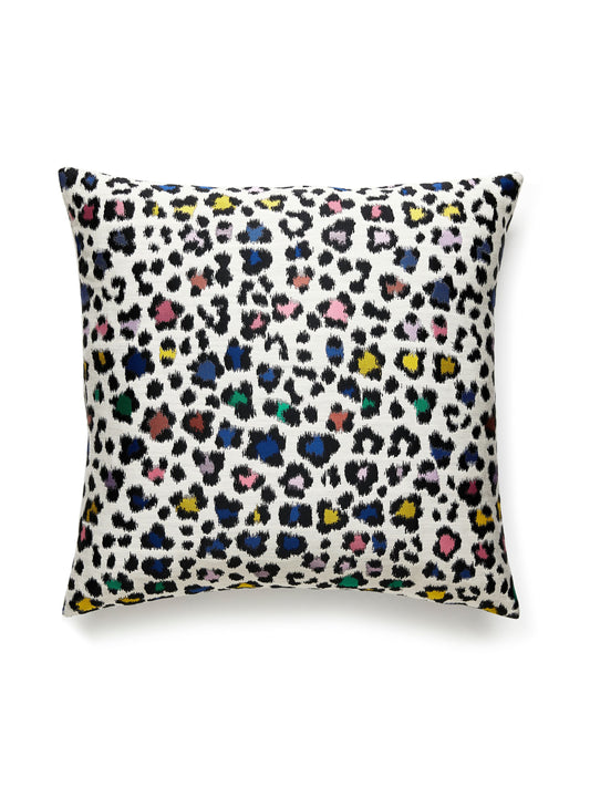 SCALAMANDRE PILLOWS   ABSTRACT 
ANIMAL SKIN 
DOTS / CIRCLES SQUARE    - SC 0002ROSEPILL NEW SKU # SCROSEPILL0002