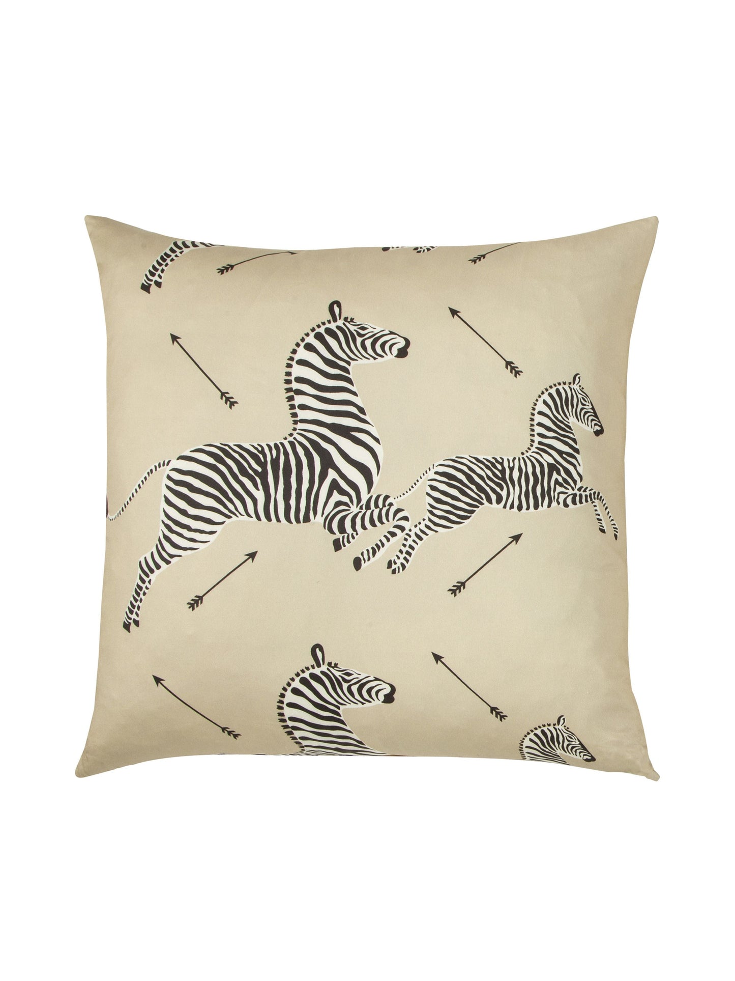 SCALAMANDRE PILLOWS   BIRD / ANIMAL SQUARE    - SC 0002RZEBRAPIL NEW SKU # SCRZEBRAPIL0002