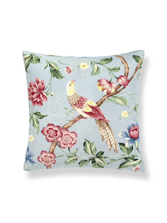 SCALAMANDRE PILLOWS   BIRD / ANIMAL 
BOTANICAL / FOLIAGE 
FLORAL SQUARE    - SC 0002SDDK16300