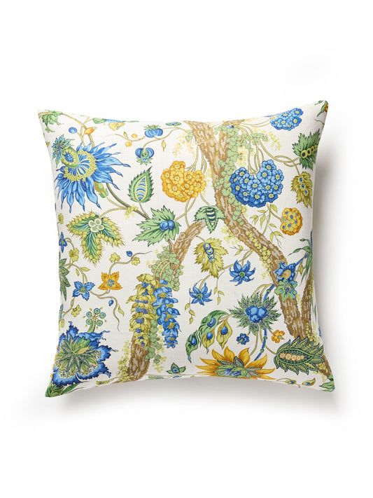 SCALAMANDRE PILLOWS   BOTANICAL / FOLIAGE 
FLORAL SQUARE    - SC 0002SDDK16647 NEW SKU # SCSDDK166470002