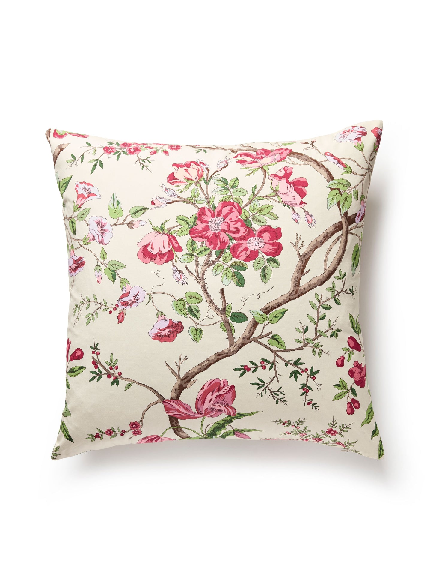SCALAMANDRE PILLOWS   FLORAL SQUARE    - SC 0002SDDK16651 NEW SKU # SCSDDK166510002