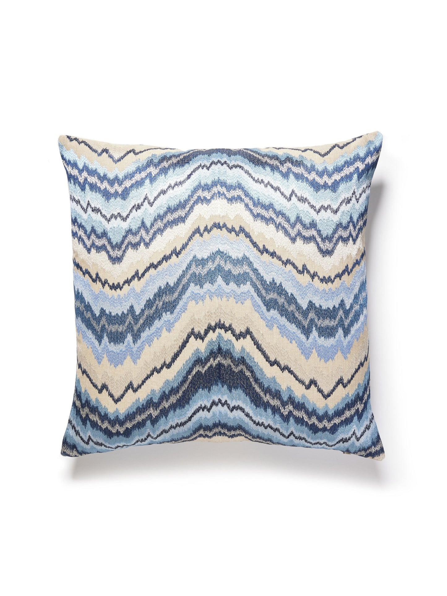 SCALAMANDRE PILLOWS   CHEVRON / HERRINGBONE SQUARE    - SC 0002SDDK27096 NEW SKU # SCSDDK270960002
