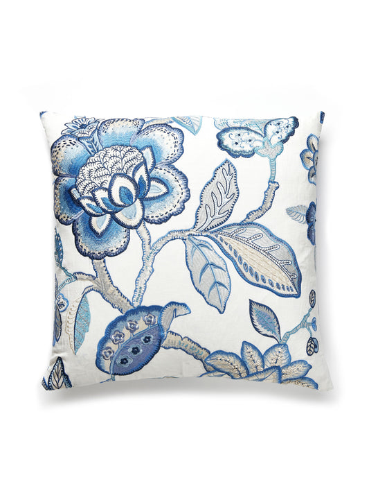 SCALAMANDRE PILLOWS   BOTANICAL / FOLIAGE 
FLORAL SQUARE    - SC 0002SDDK27126