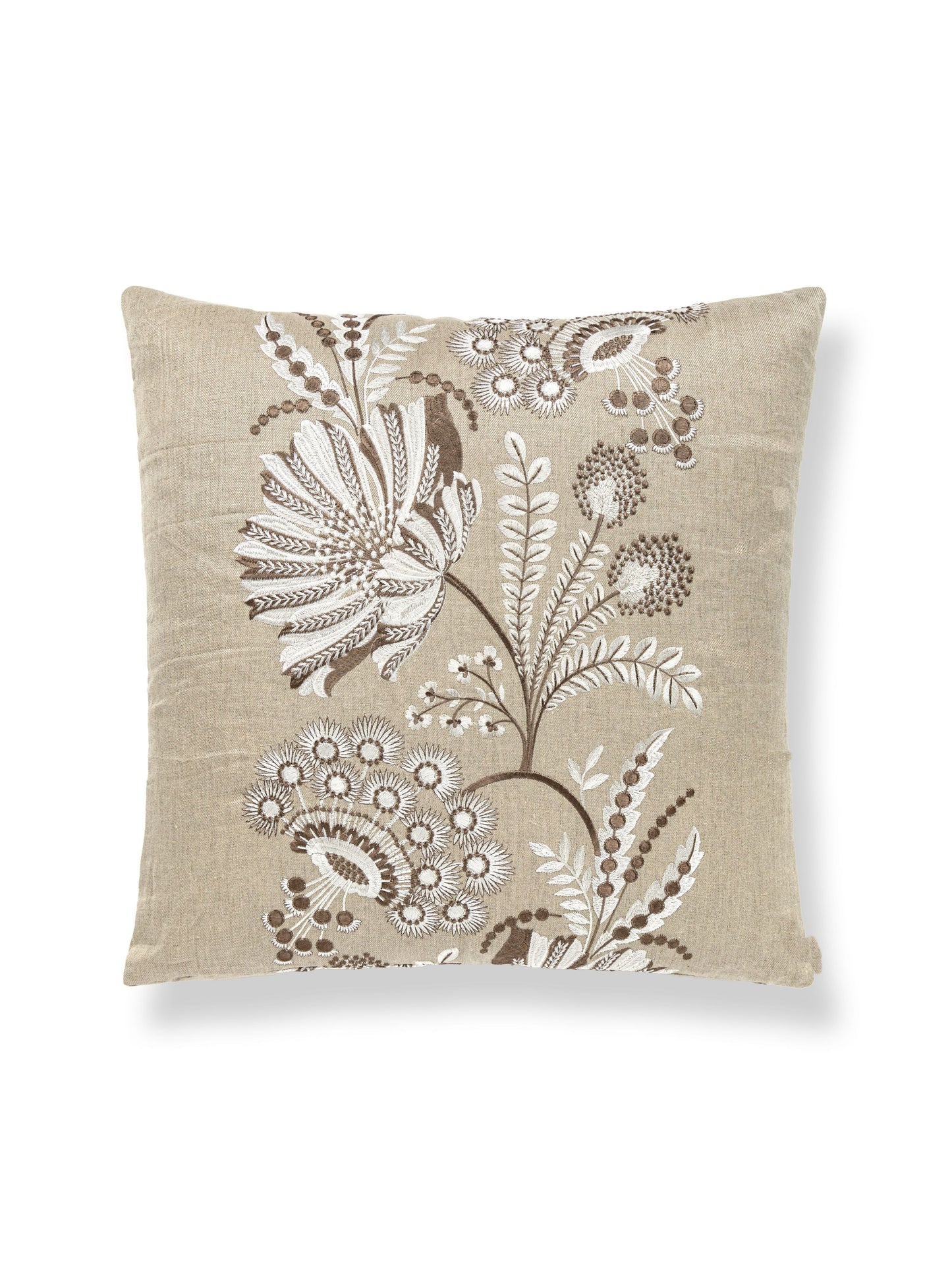 SCALAMANDRE PILLOWS   BOTANICAL / FOLIAGE 
FLORAL 
STRIPE SQUARE    - SC 0002SDDK27162 NEW SKU # SCSDDK271620002