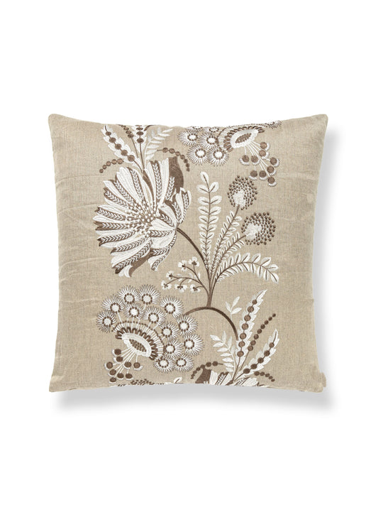 SCALAMANDRE PILLOWS   BOTANICAL / FOLIAGE 
FLORAL 
STRIPE SQUARE    - SC 0002SDDK27162 NEW SKU # SCSDDK271620002