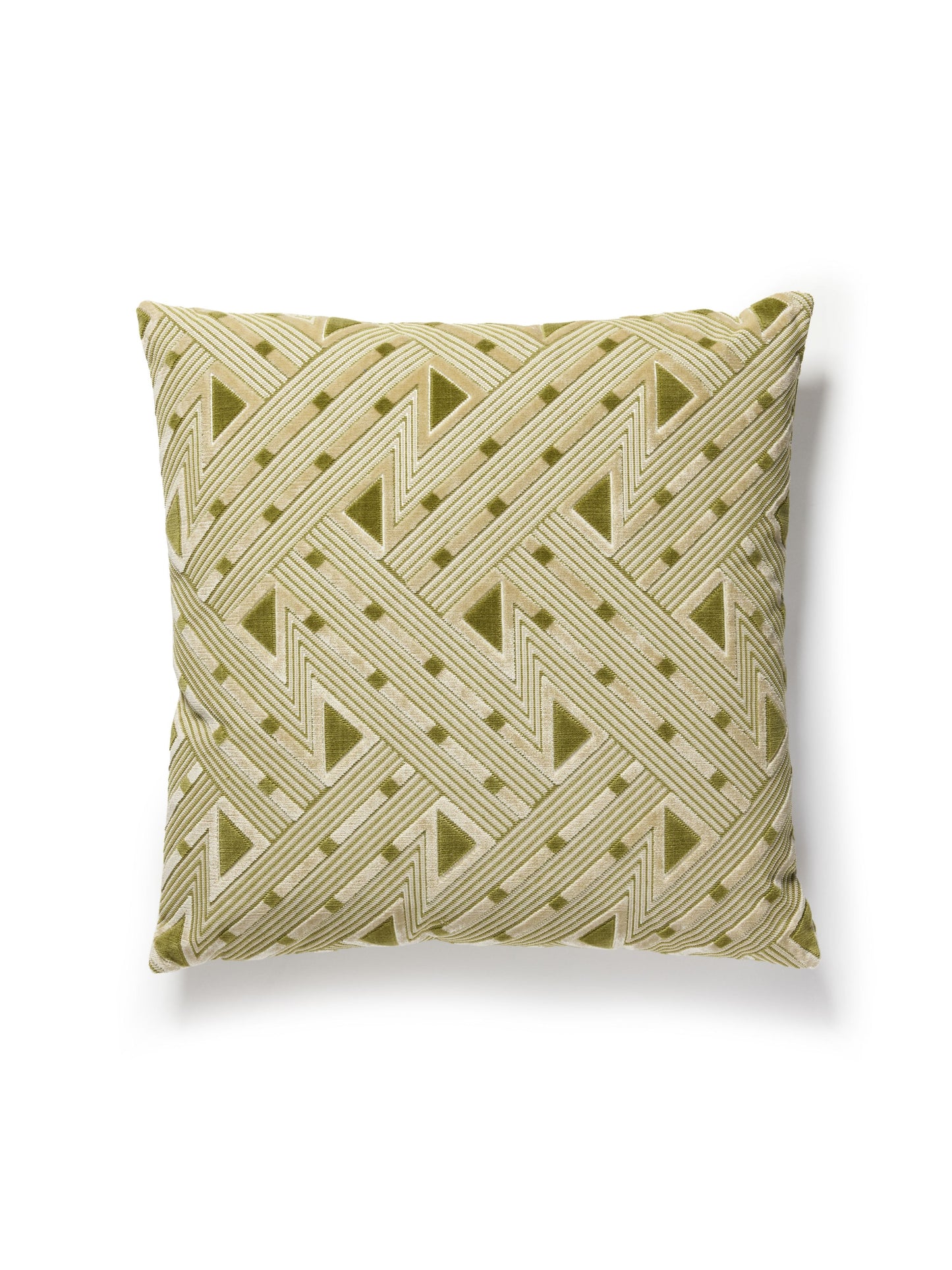 SCALAMANDRE PILLOWS   GEOMETRIC 
GRAPHIC SQUARE    - SC 0002SDDK27323 NEW SKU # SCSDDK273230002