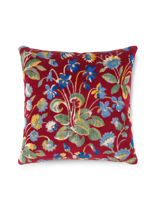 SCALAMANDRE PILLOWS   BOTANICAL / FOLIAGE 
FLORAL SQUARE    - SC 0002SDDK27328