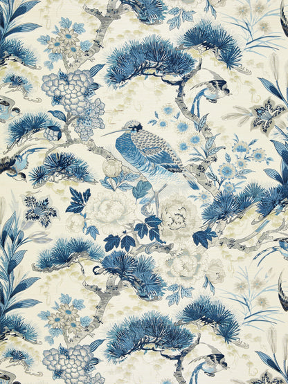 SCALAMANDRE  SHENYANG SISAL BIRD , ANIMAL 
BOTANICAL , FOLIAGE 
CHINOISERIE PORCELAIN   - SC 0002WP88380 NEW SKU # SCWP883800002